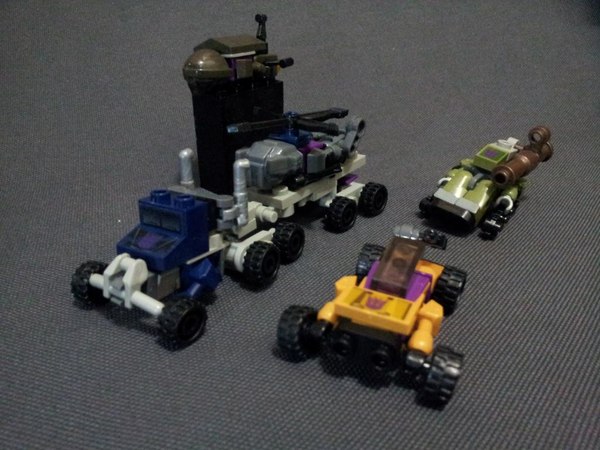 Transformers Kre O Micro Changers Bruticus Combiner   In Hand Blastoff Trailer And Ultra Bruticus Mode Image  (10 of 18)